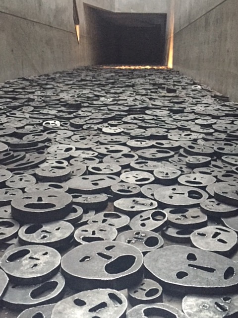 Fallen Leaves Installation at the Jewish Museum in Berlin