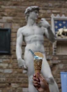 The David in Florence, Italy