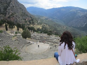 Visiting the Oracle at Delphi